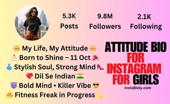 bio for instagram for girl