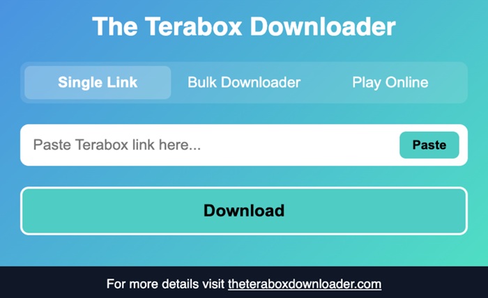 terabox link player