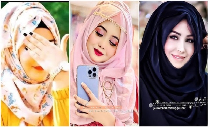 hijab girl dp