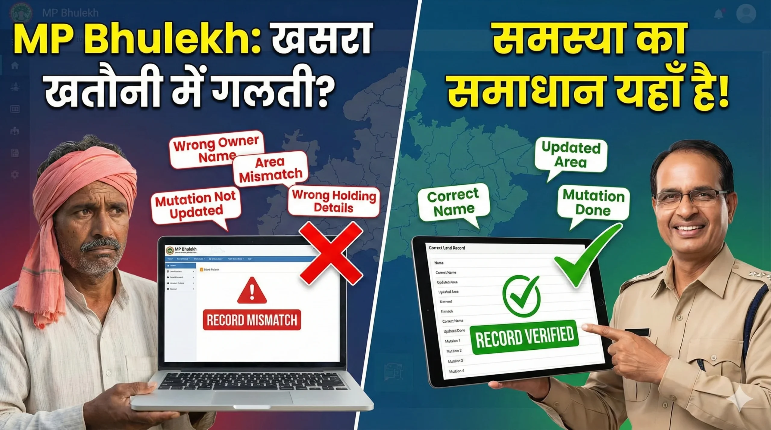 खसरा खतौनी एमपी