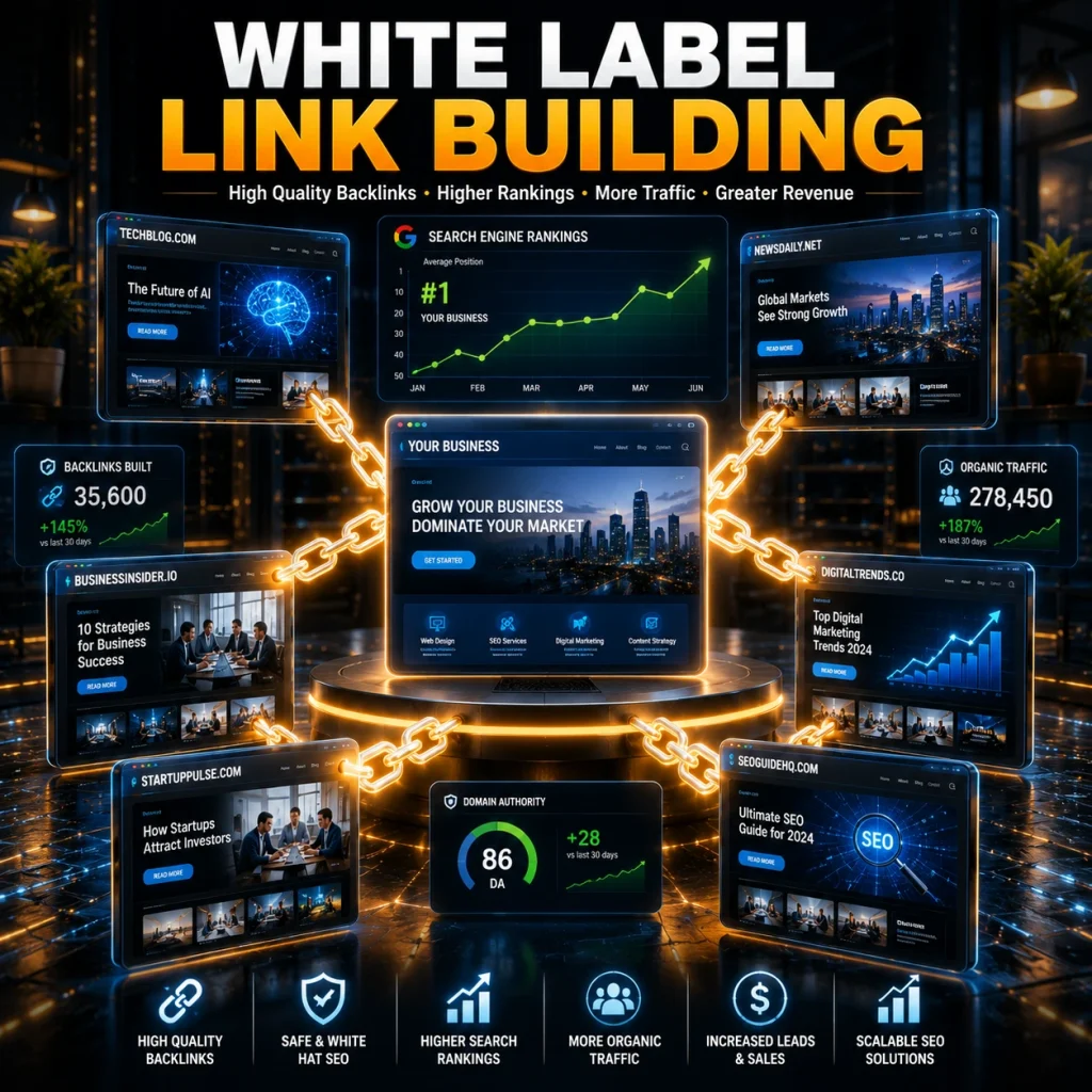 White Label Link Building Services for Agencies and SEO Growth