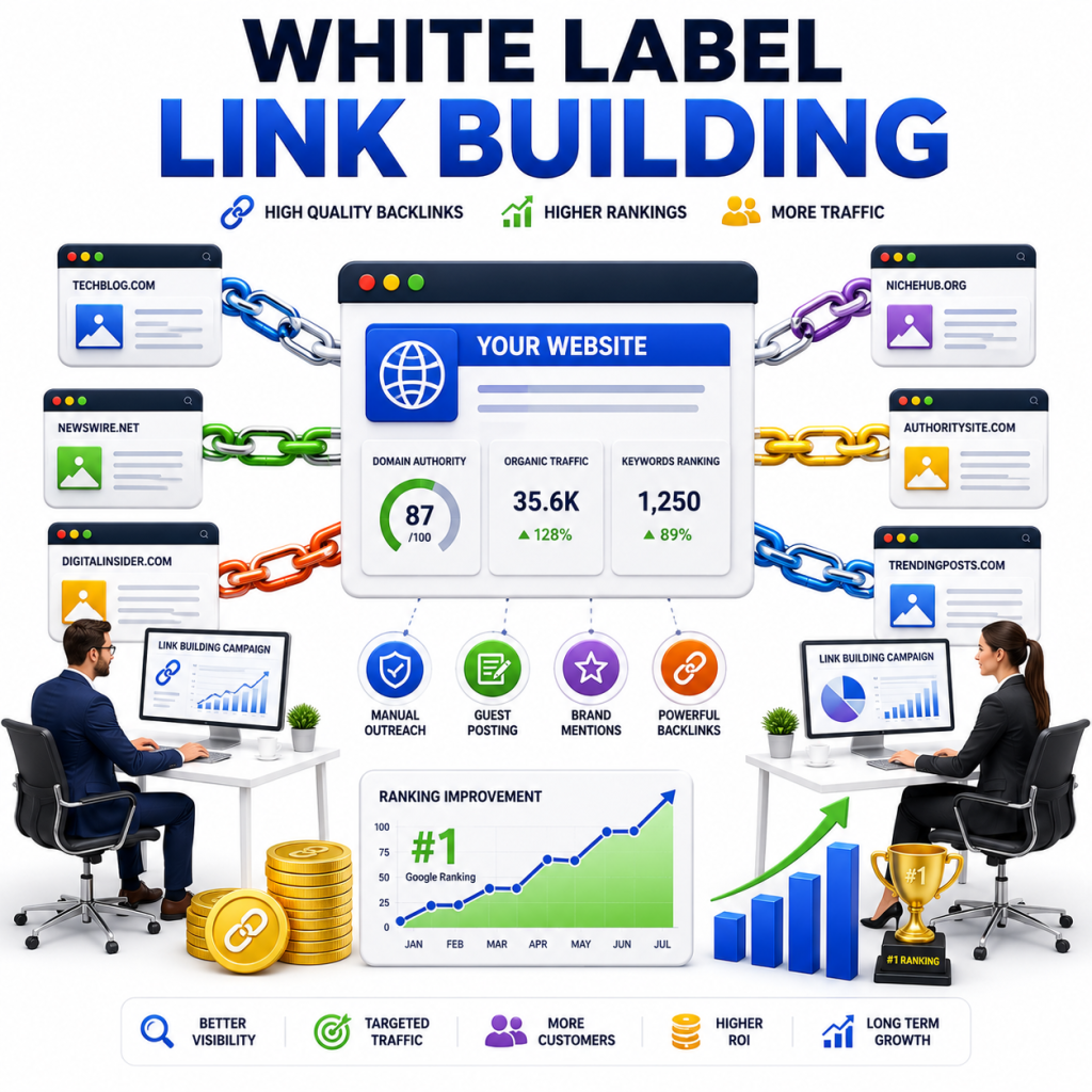White Label Link Building Services for Agencies and SEO Growth