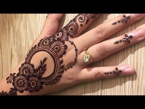 Easy-Arabic-Mehndi-Design Easy-Arabic-Mehndi-Design