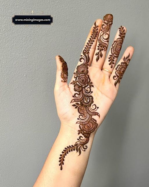 Easy-Arabic-Mehndi-Design Easy-Arabic-Mehndi-Design