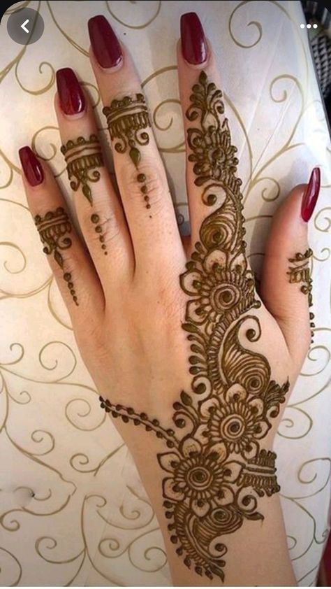 Easy-Arabic-Mehndi-Design Easy-Arabic-Mehndi-Design