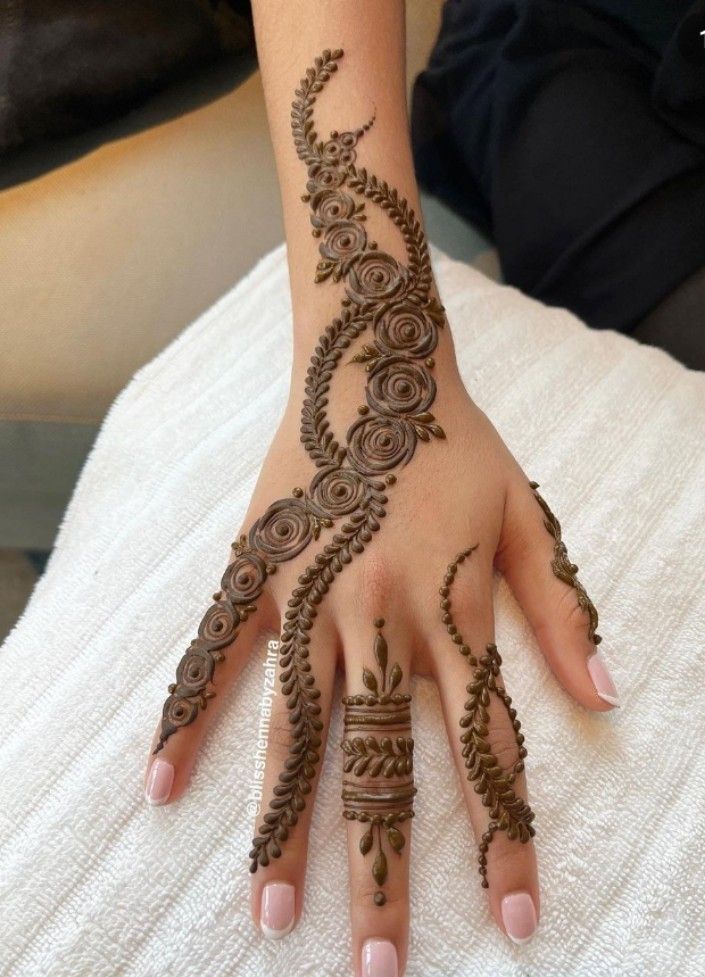 Easy-Arabic-Mehndi-Design Easy-Arabic-Mehndi-Design