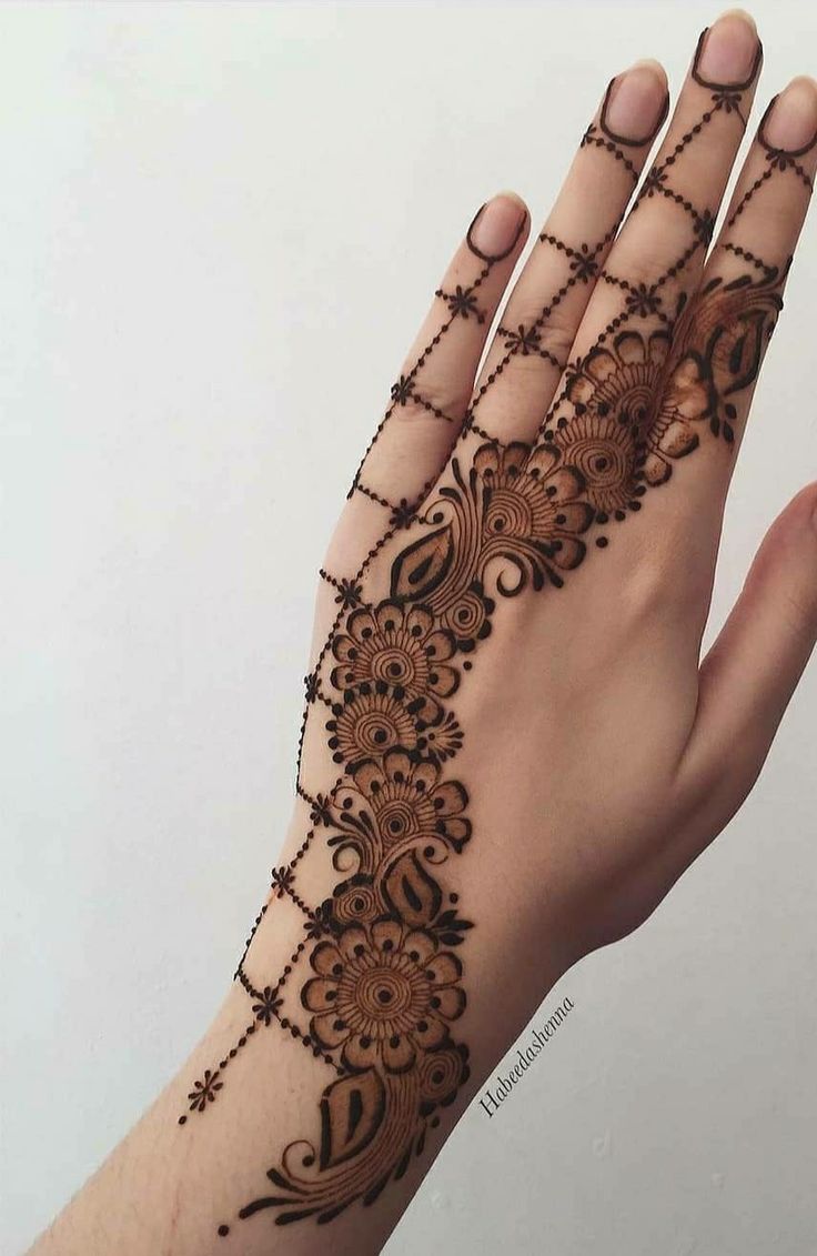 Easy-Arabic-Mehndi-Design Easy-Arabic-Mehndi-Design
