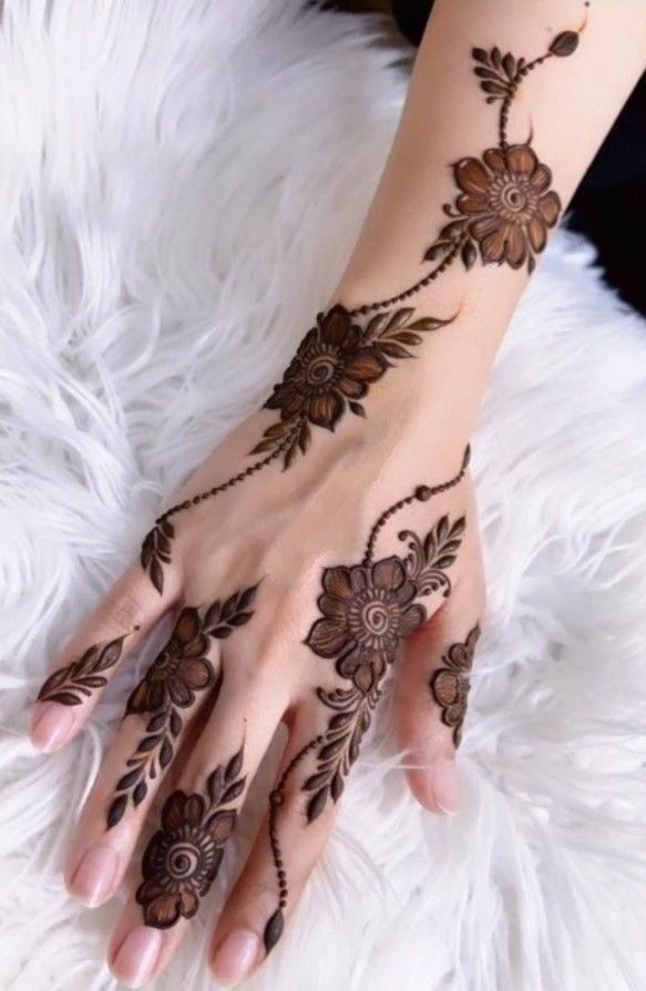 Easy-Arabic-Mehndi-Design Easy-Arabic-Mehndi-Design