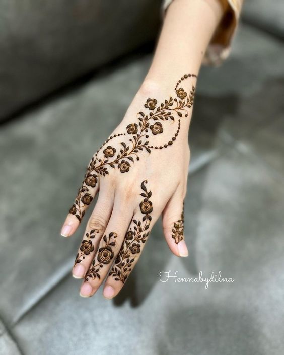 Easy-Arabic-Mehndi-Design Easy-Arabic-Mehndi-Design